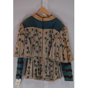 Arthur Gould-Porter -  Men's Period Bue and White Doublet Arthur Gould-Porter -  Men's Period Bue and White Doublet